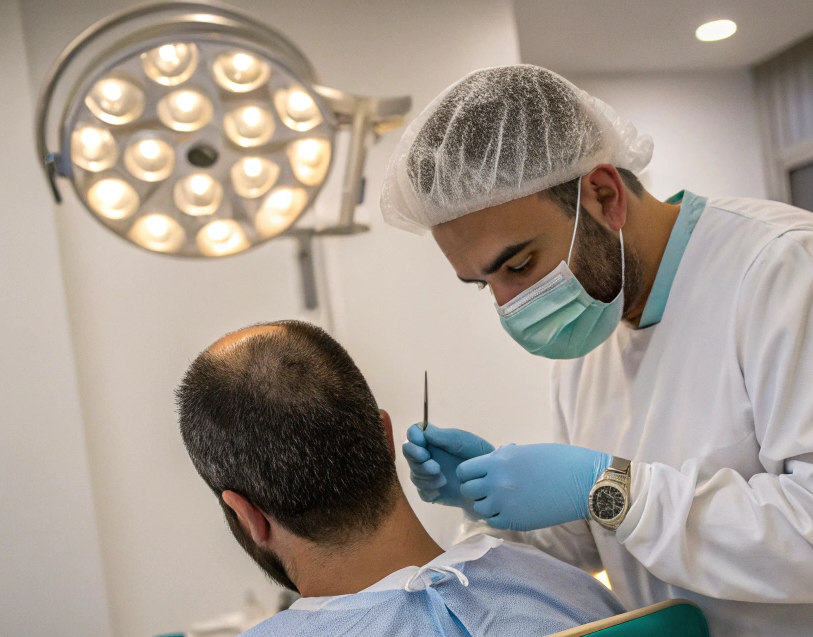 Пересадка волос