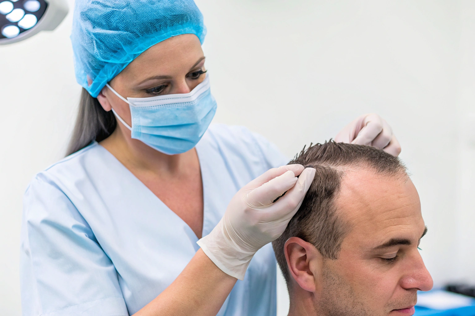 Пересадка волос